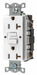 GFCI Receptacle 20A 125VAC 5-20R White