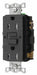 GFCI Receptacle 15A 125VAC 5-15R Black
