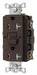 GFCI Rceptcle Commer. Brwn 20A 1 HP