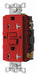 GFCI Rceptcle Commer. Red 20A 1 HP