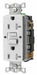 GFCI Rceptcle Commer. Wht 20A 1 HP