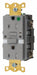 Recept Gray 15 A GFCI 2P3W Bk Sd 1PK