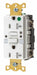 Recept Wht 20 A GFCI 2P3W Back Side 1PK