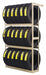 Single Sided Boltless Tire Rack 84 in H