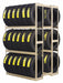 Double Sided Boltless Tire Rack 84 in H