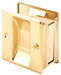 Tray/Edge Pull Brass Brass 1 3/8 in W