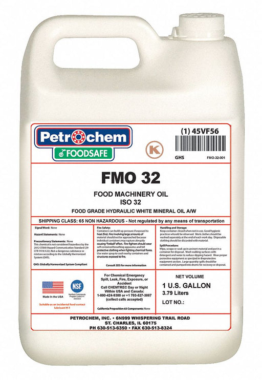 Hydraulic Oil 1 gal Pail ISO 32