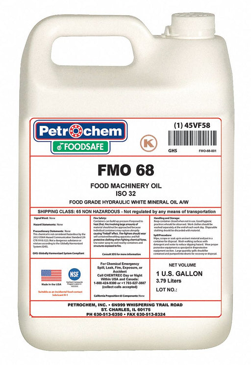 Hydraulic Oil 1 gal ISO 68