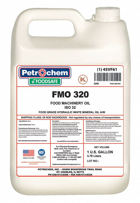 Hydraulic Oil 1 gal Pail ISO 320
