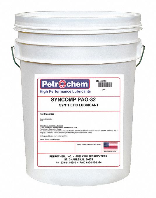 Compressor Oil 5 gal Pail 10 SAE Grade