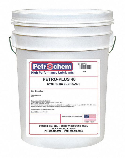 Compressor Oil 5 gal Pail 15 SAE Grade