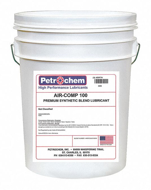 Compressor Oil 5 gal Pail 30 SAE Grade