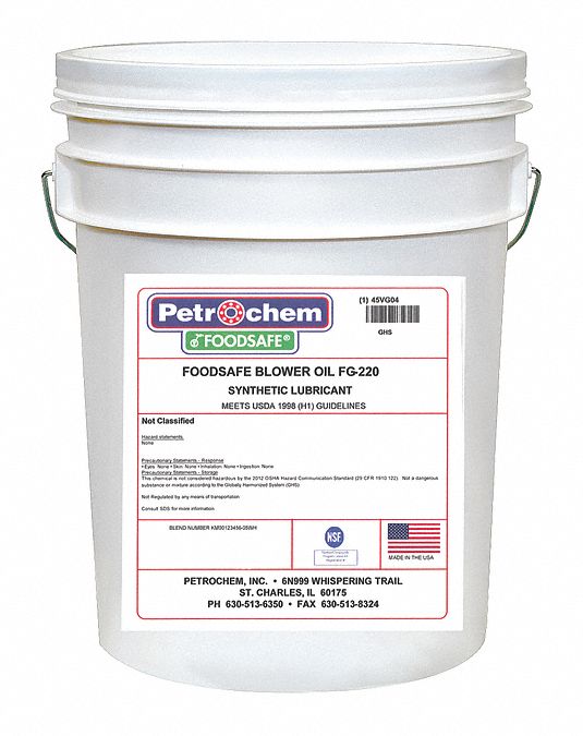 Compressor Oil 5 gal Pail 50 SAE Grade