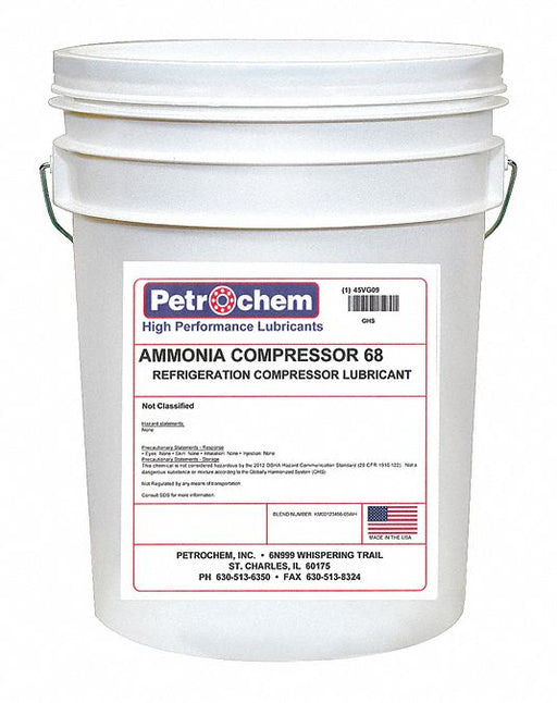 Compressor Oil 5 gal Pail 20 SAE Grade