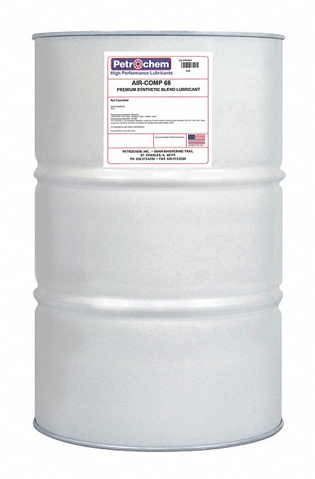 Compressor Oil 55 gal Drum 20 SAE Grade