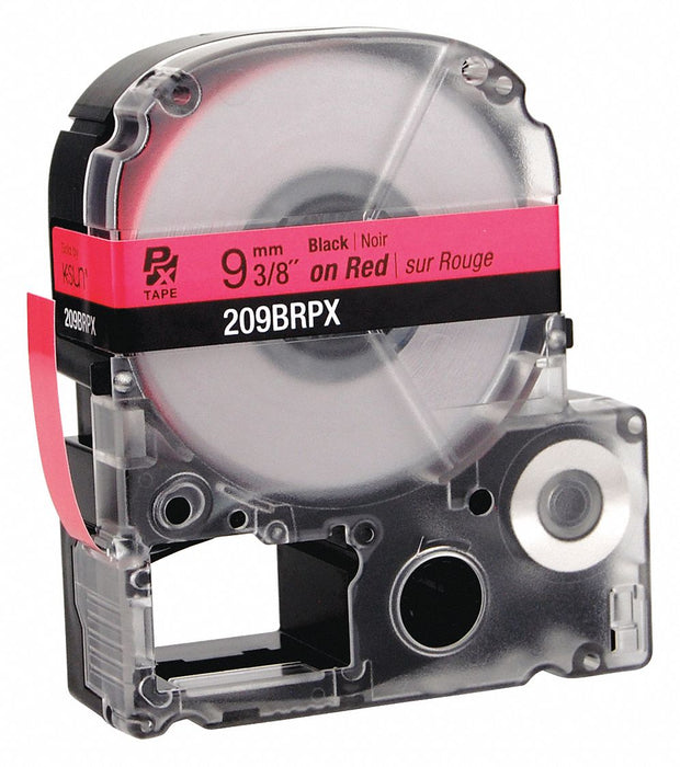 Label/RibbonCartridge Red Gloss 3/8inW