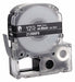 Cartridge Label 1/2 in W Black