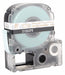 Label/RibbonCartridge Clear Gloss 1/2inW