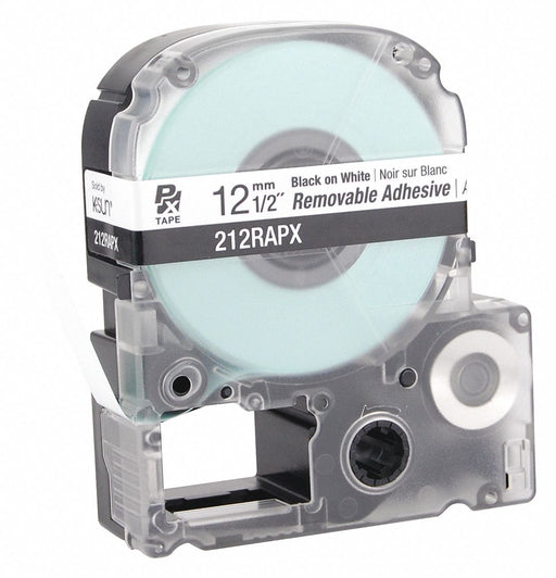 Label/RibbonCartridge White Gloss 1/2inW