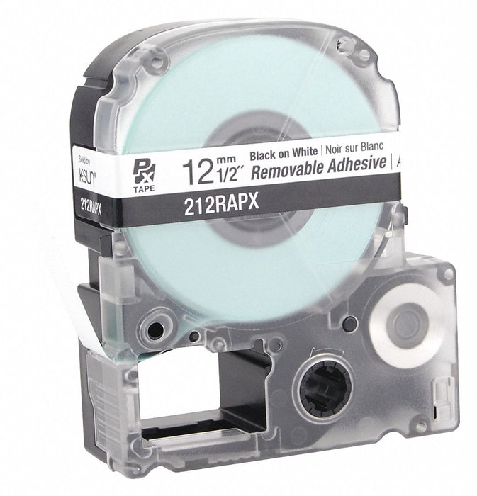 Label/RibbonCartridge White Gloss 1/2inW