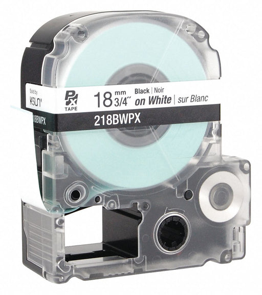 Label/RibbonCartridge White Gloss 3/4inW