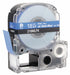 Label/RibbonCartridge Blue Gloss 3/4inW