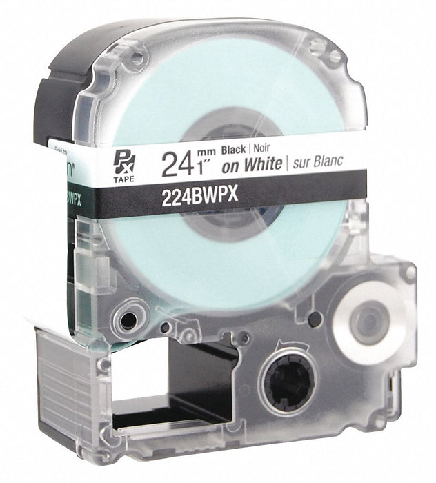 Label/RibbonCartridge White Gloss 1inW