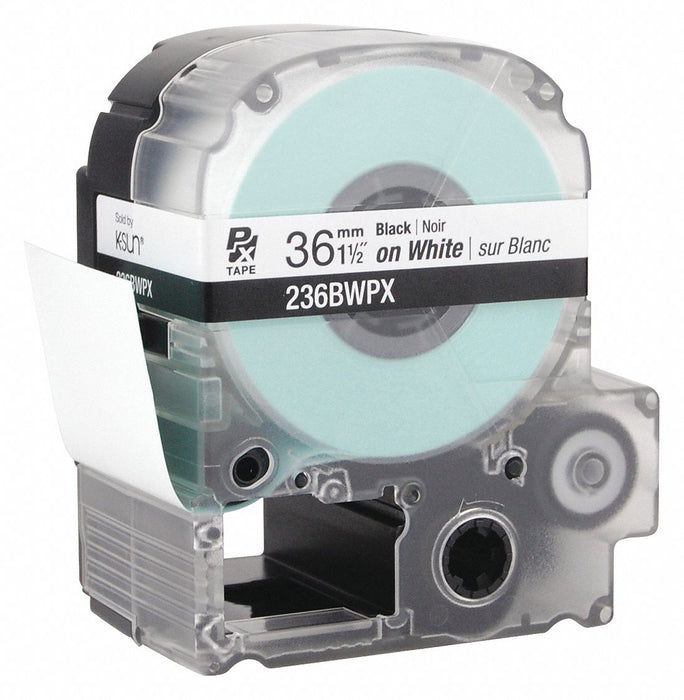 Label/RibbonCartridge White 1-1/2inW