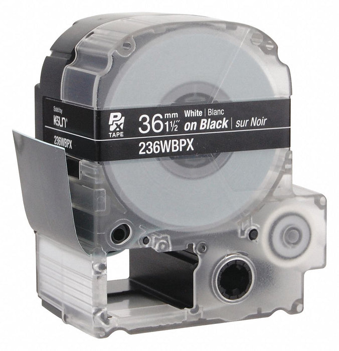 Label/RibbonCartridge Black 1-1/2inW