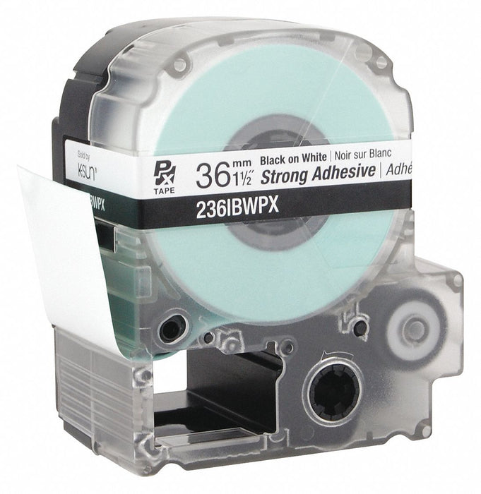 Label/RibbonCartridge White 1-1/2inW