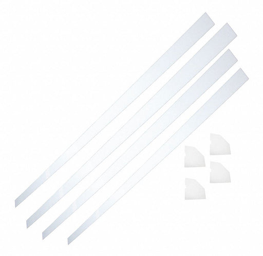 Mirror Installation Kit White 48 in W