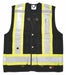 Safety Vest Black 2XL 29-1/2 L Class 1