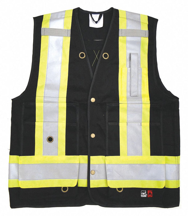 Safety Vest Black L 29 L Class 1