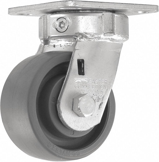 Plate Caster Swivel Nylon 5 5/8 H