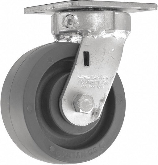 Plate Caster Swivel Nylon 6 1/2 H