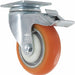 Plate Caster Swivel Polyurethane 5 1/8 H