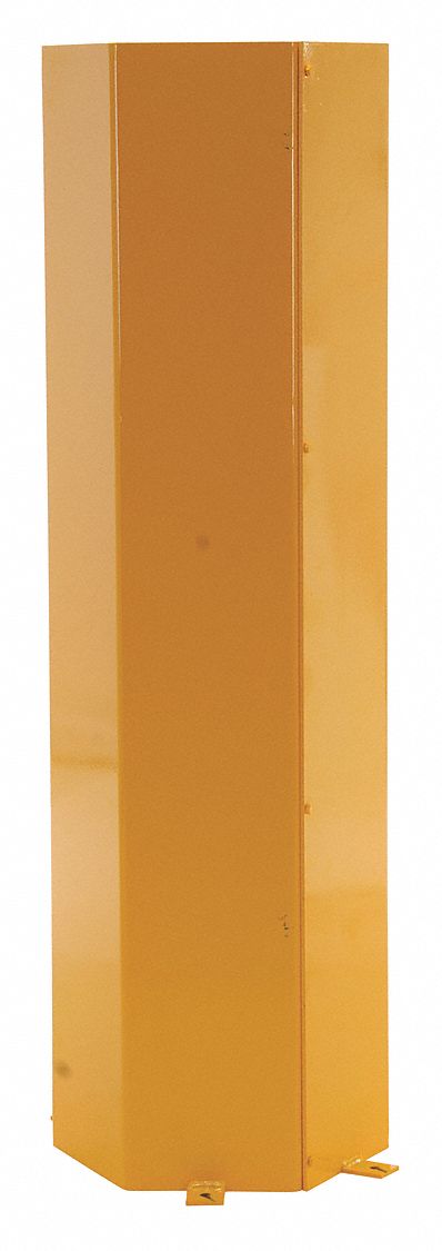 Column Protector Yllw 19-5/32 inW Square