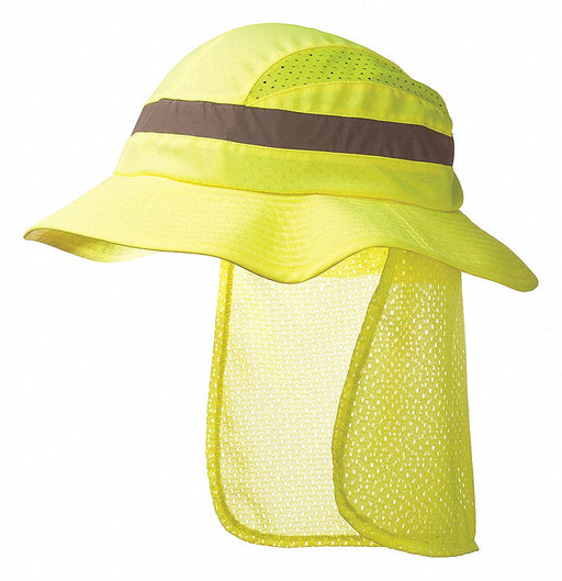 Bump Cap Front Brim Hook-and-Loop Yellow