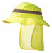 Bump Cap Front Brim Hook-and-Loop Yellow