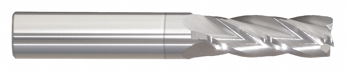 Sq. End Mill Single End Carb 7/16 