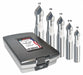 Drill Mil Set 5pc Carbide Bright