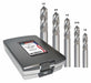 Drill Mil Set 5pc Carbide Bright