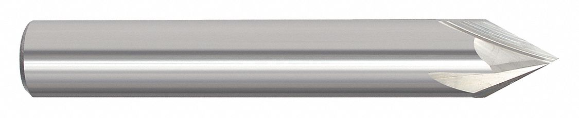 Chamfer Mill Single End Carbide 60 deg.