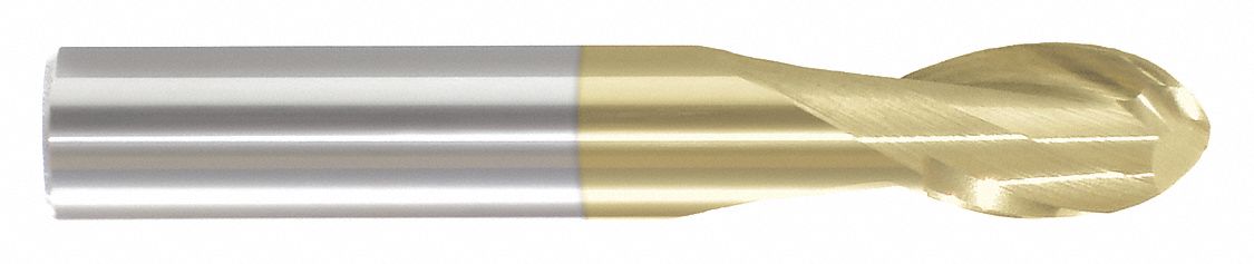 Ball End Mill Single End 5/16 Carbide