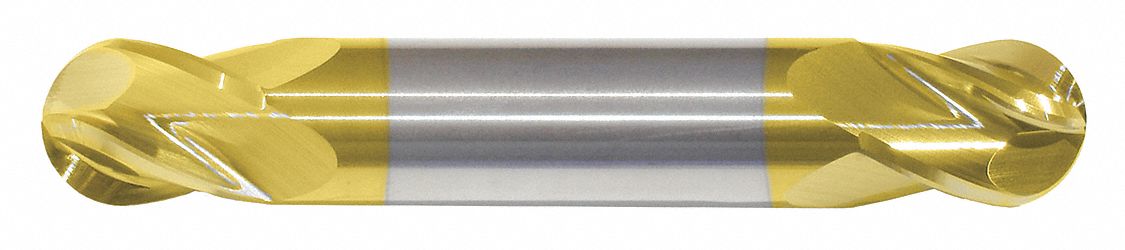 Ball End Mill Single End 5/8 Carbide