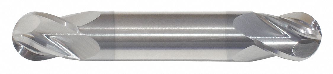 Ball End Mill Single End 9/64 Carbide