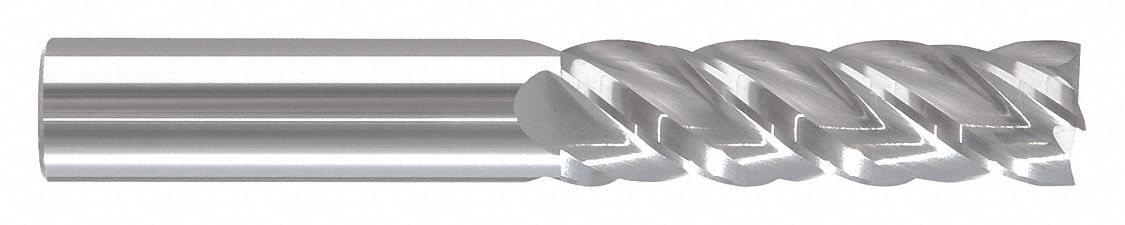 Sq. End Mill Single End Carb 7/16 