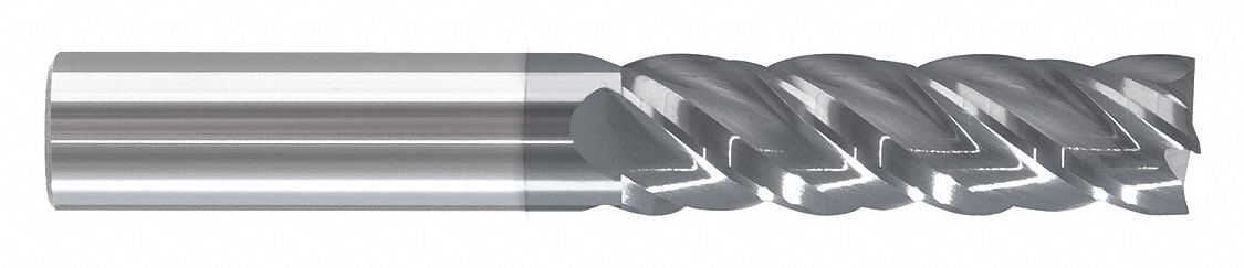 Sq. End Mill Single End Carb 1/4 