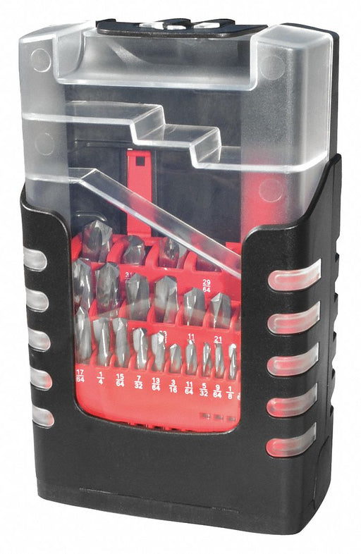 Screw Machine Drill Set 21pc Carbide