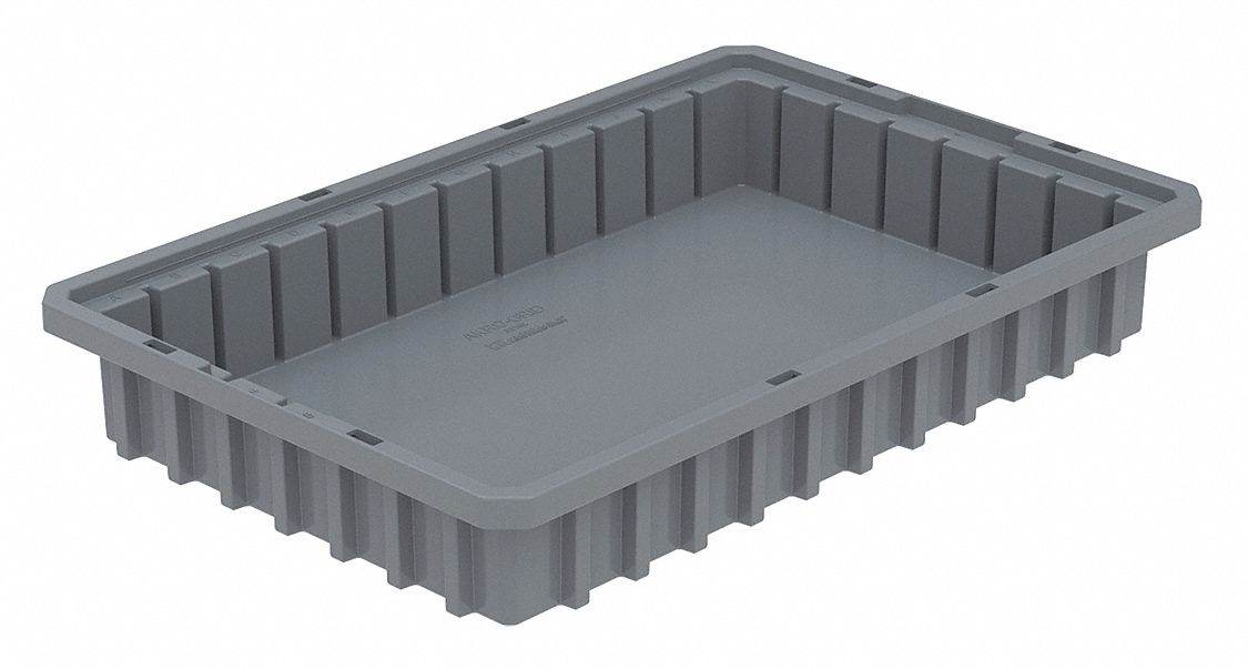 Divider Box Gray Polymer 18